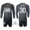 Officiële Voetbalshirt + Korte Broek Paris Saint-Germain Lionel Messi 30 Derde 2021-22 Lange Mouw - Kids